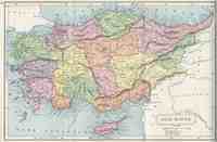 Map of Asia Minor 70 BC - AD 180