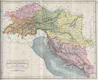 Map of Alpine Region and Western Balkans 70 BC - AD 180