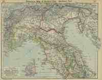 Map of Northern Italy 403 BC - AD 180