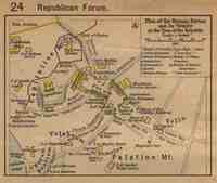 Map of Roman Forum c. 218 BC